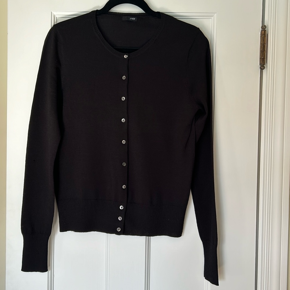 Vintage 90’s J Crew Black Cardigan